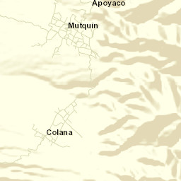 Mutquín Street Map