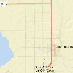 Las Toscas Street Map