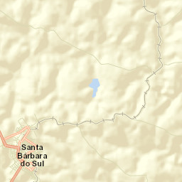 Santa Bárbara do Sul Street Map