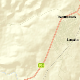 Theunissen Street Map