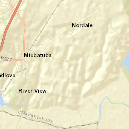 Mtubatuba Street Map