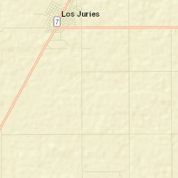 Los Juríes Street Map