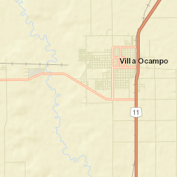 Villa Ocampo Street Map