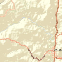 Urussanga Street Map