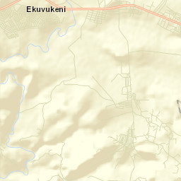 Ekuvukeni Street Map