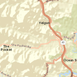 Ocean Shores Street Map