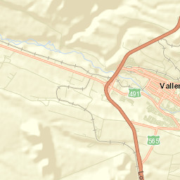 Vallenar Street Map