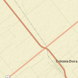 Colonia Dora Street Map