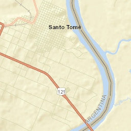 Santo Tomé Street Map