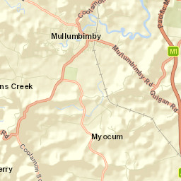 Mullumbimby Street Map