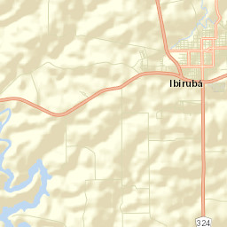 Ibirubá Street Map
