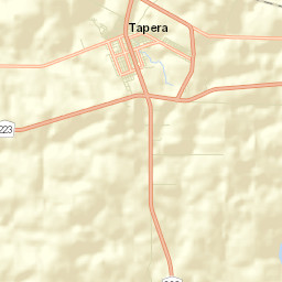 Tapera Street Map