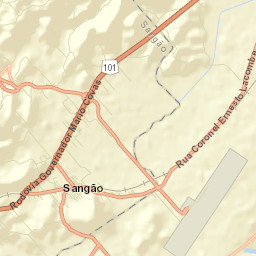Sangão Street Map