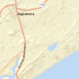 Jaguaruna Street Map