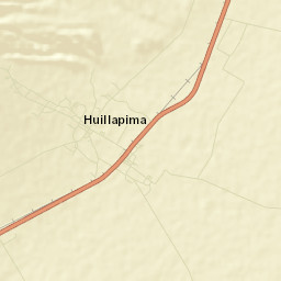 Huillapima Street Map