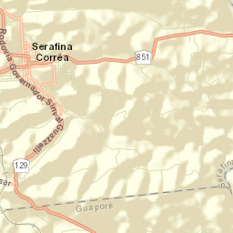 Serafina Corrêa Street Map