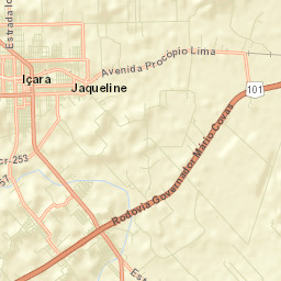 Içara Street Map