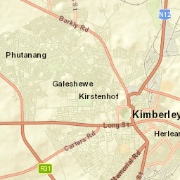 Kimberley Street Map