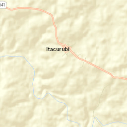 Itacurubi Street Map