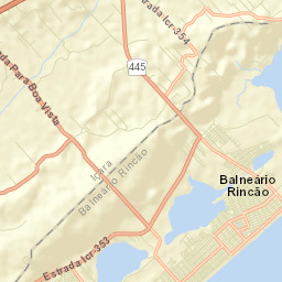 Balneário Rincão Street Map