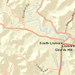Girards Hill Street Map