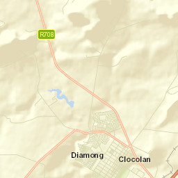 Clocolan Street Map