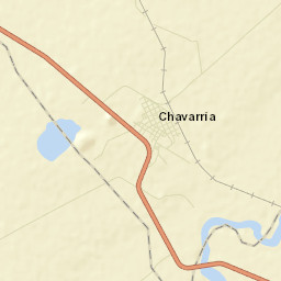 Chavarría Street Map