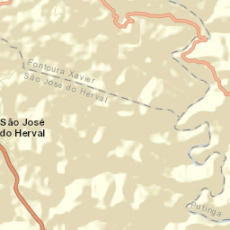 São José do Herval Street Map