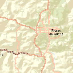 Flores da Cunha Street Map