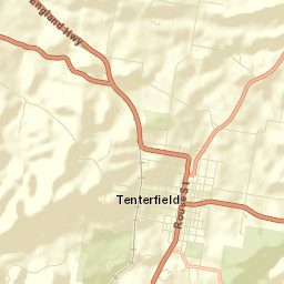Tenterfield Municipality Street Map