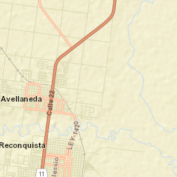 Reconquista Street Map