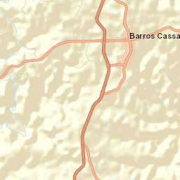 Barros Cassal Street Map