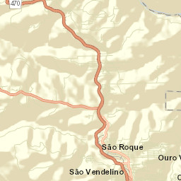 Bento Gonçalves Street Map