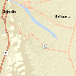 Chilecito Street Map
