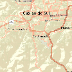 Caxias do Sul Street Map