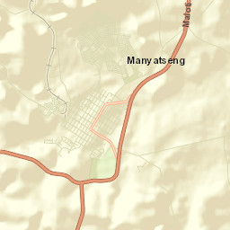 Ladybrand Street Map