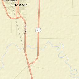 Tostado Street Map
