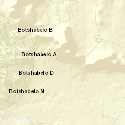 Botshabelo Street Map