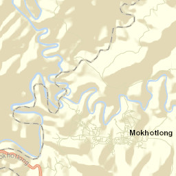 Mokhotlong Street Map