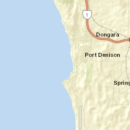 Port Denison Street Map