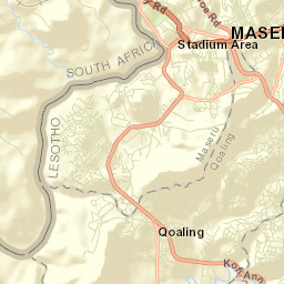 Maseru Street Map