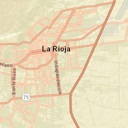 La Rioja Street Map