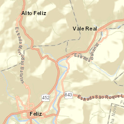 Feliz Street Map