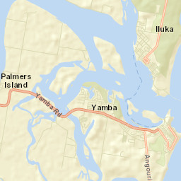 Yamba Street Map