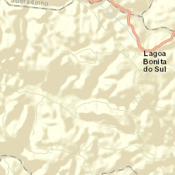Lagoa Bonita do Sul Street Map