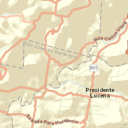 Presidente Lucena Street Map