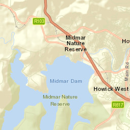 uMgungundlovu District Municipality Street Map