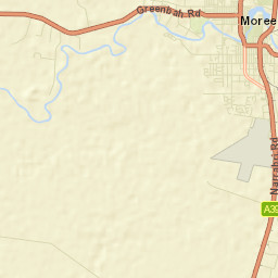 Moree Street Map