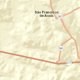 São Francisco de Assis Street Map