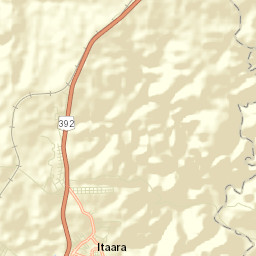 Itaara Street Map